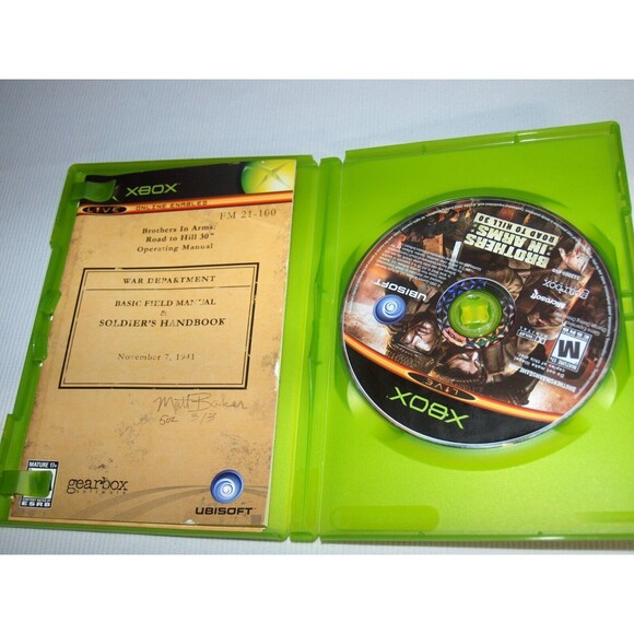 Brothers in Arms Road to Hill 30 Xbox + Map and manual Xbox - Picture 2 of 3